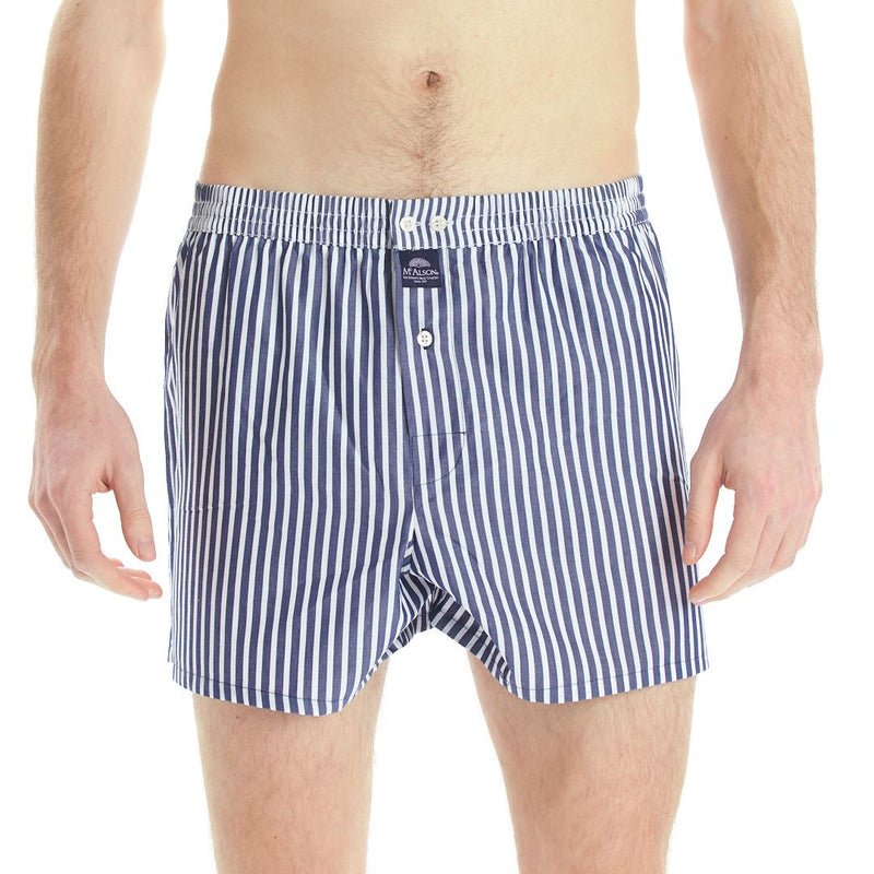 M0230 - Striped navy blue