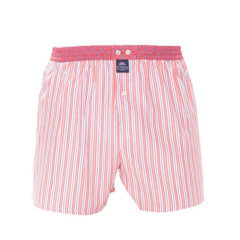 M4107 - Striped red & blue